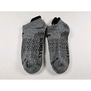 Bombas Grippers Marled Ankle Socks Lot Of 2 Pairs Size M